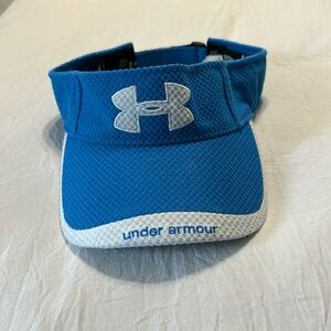 Women's Under Armour OSFA Turquoise and White Visor